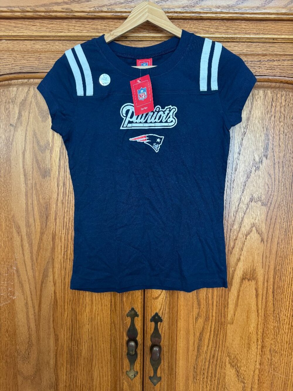 NFL New England Patriots Navy Short Sleeve Tee